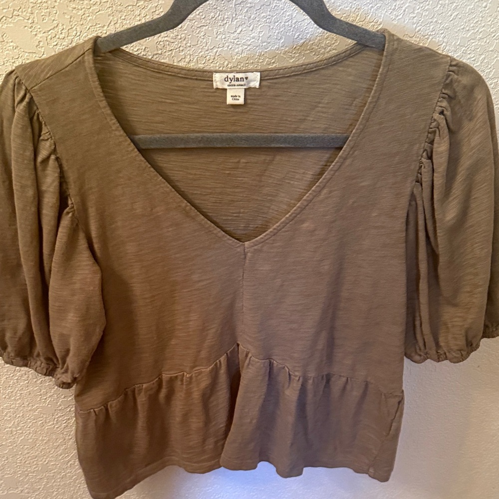 Dylan Women's Earthy Green Blouse